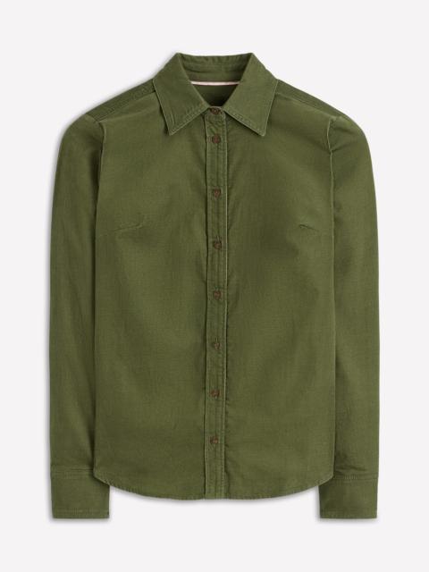 BODEN Sienna Cord Shirt-Fern