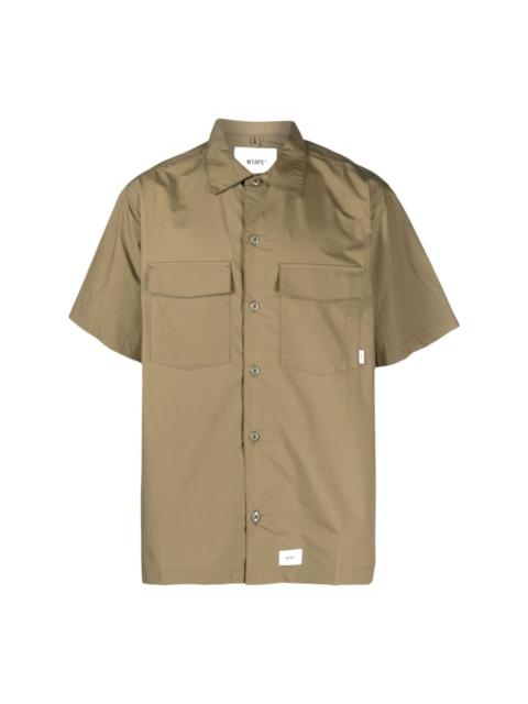 WTAPS short-sleeve cotton shirt