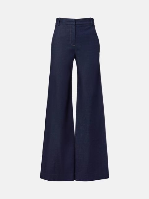 VERONICA BEARD Crue wide-leg jeans