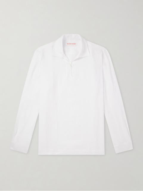 ORLEBAR BROWN Vincent Linen Polo Shirt