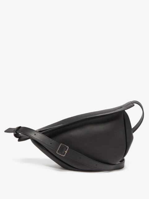 Banana leather shoulder bag