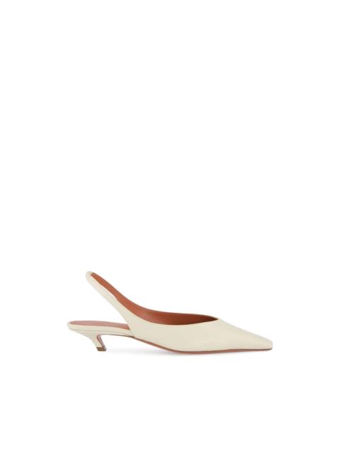 Amina Muaddi Jamie sling pumps