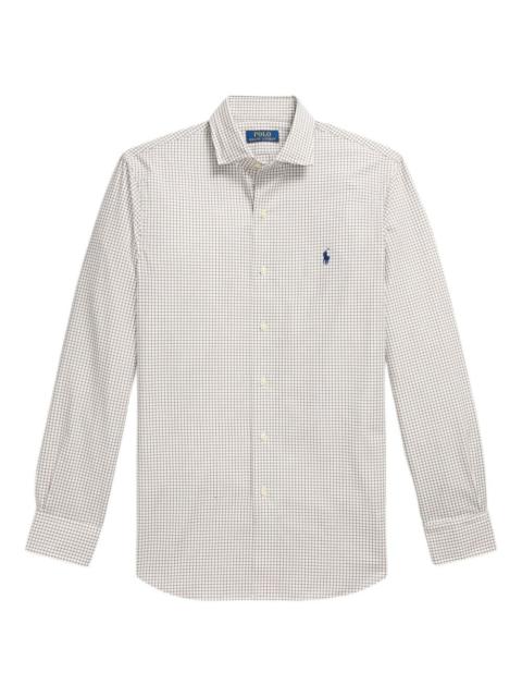 Polo Ralph Lauren checked-pattern long-sleeve shirt