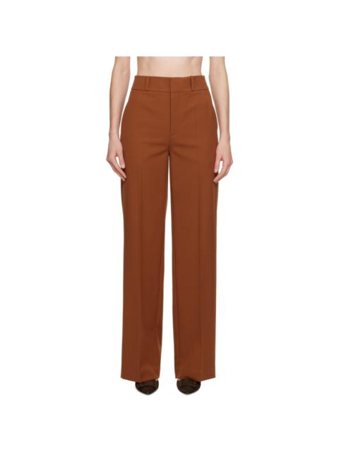 FRAME Brown 'The Relaxed' Trousers