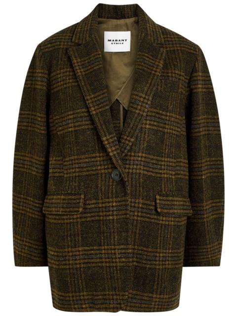 Isabel Marant Étoile Isabel Marant étoile Gesina Plaid Wool Jacket