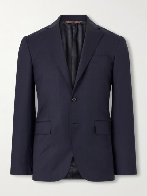 Canali Wool-Blend Twill Suit Jacket