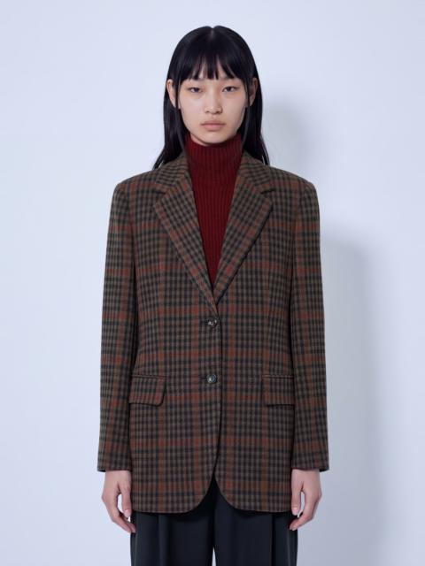 Max Mara Checked Blazer