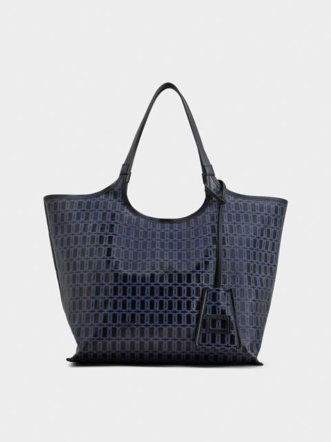 Roger Vivier Grand Vivier Medium Shopping Bag in Fabrics