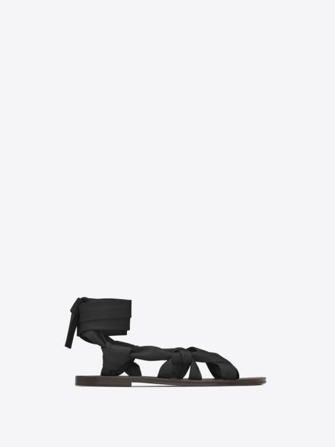 nolan sandals in smooth leather