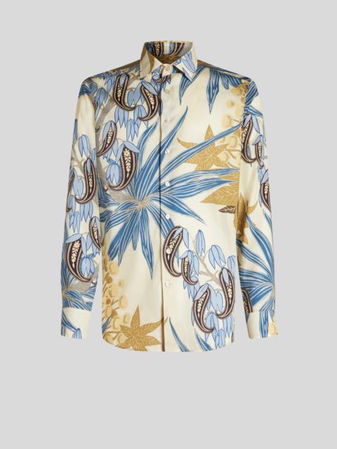 Etro SHIRT WITH PAISLEY FOLIAGE PRINT