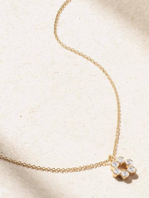 SOPHIE BILLE BRAHE Luna 18-karat Recycled Gold Diamond Necklace