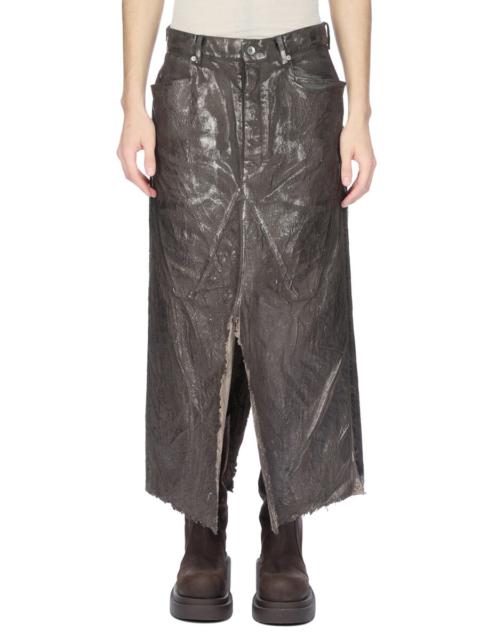 Rick Owens LONG SLIVERED SKIRT
