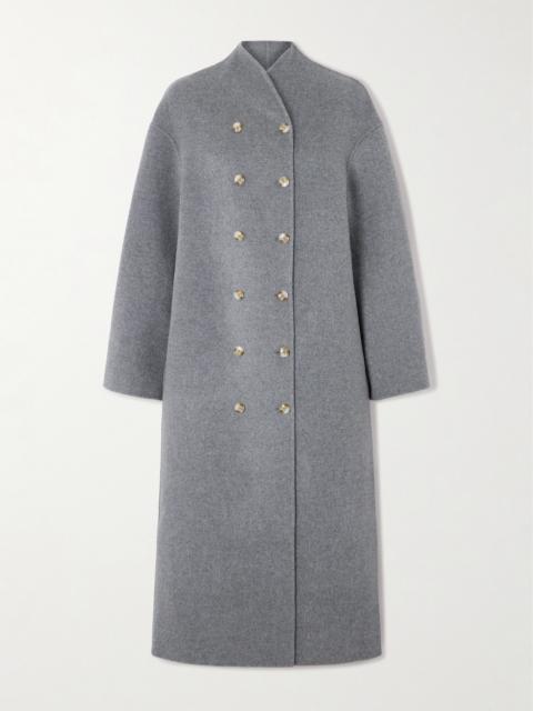 Loulou de Saison Amory Double-breasted Wool And Cashmere-blend Coat