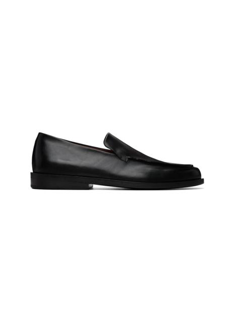 Marsèll Black Mocasso Leather Loafers
