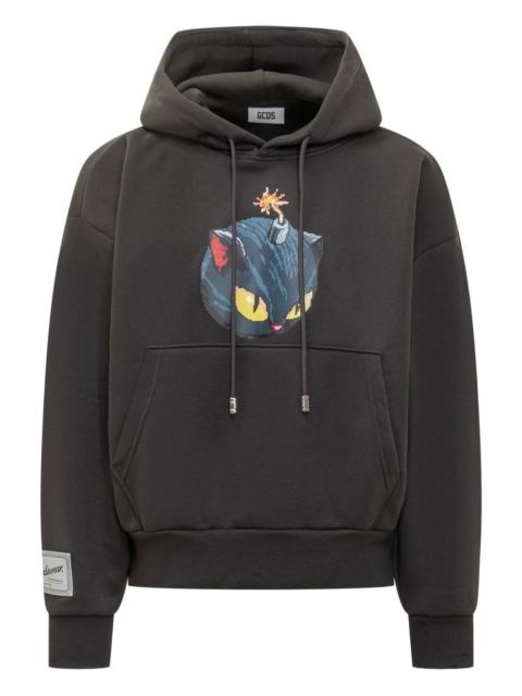 GCDS Kithho graphic-print hoodie