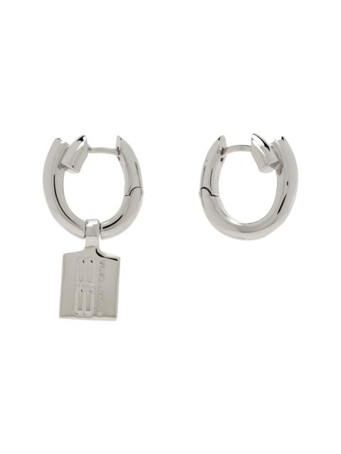 BALENCIAGA Saint-Germain Tag Earrings