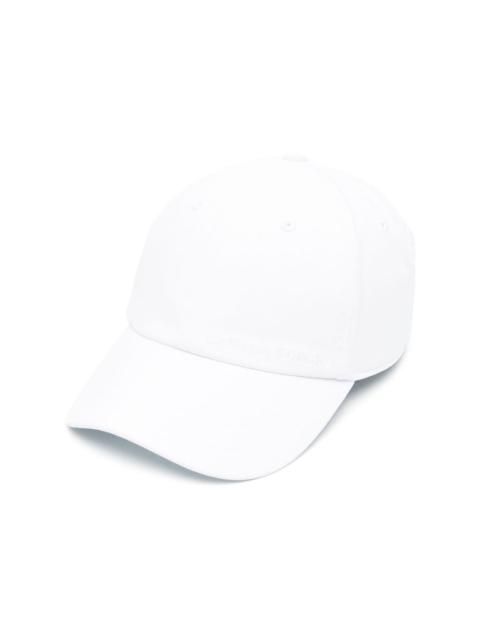 embroidered-logo cotton baseball cap