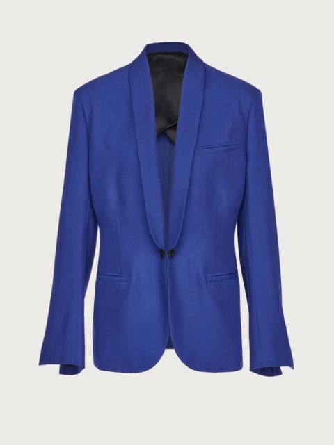 FERRAGAMO SHANTUNG BLAZER