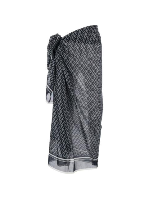 TOM FORD diamond print skirt