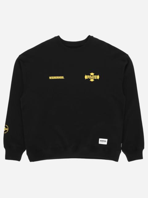 NEIGHBORHOOD Major Force Crewneck Sweatshirt Black