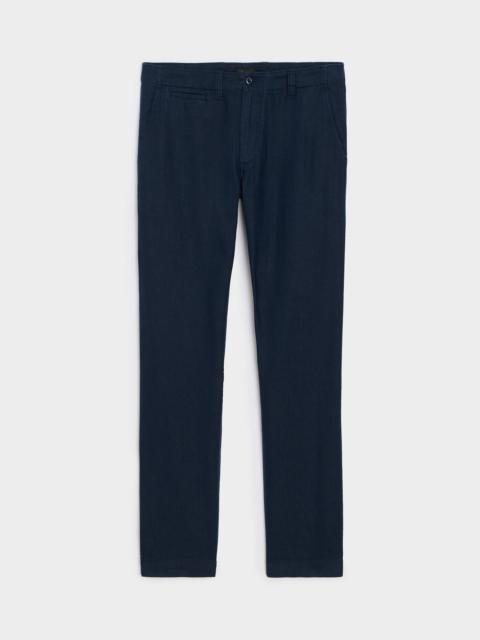 TODD SNYDER Straight Fit Linen Favorite Pant