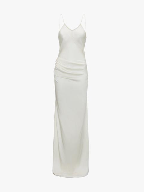 Victoria Beckham Cami Floor-Length Dress In Ivory