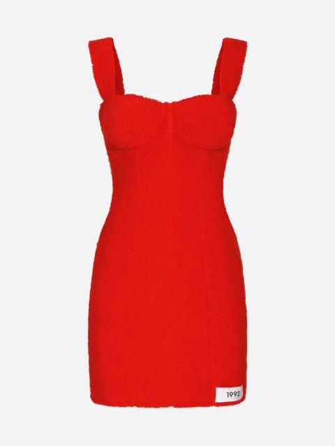 Dolce & Gabbana Terrycloth 미니 드레스