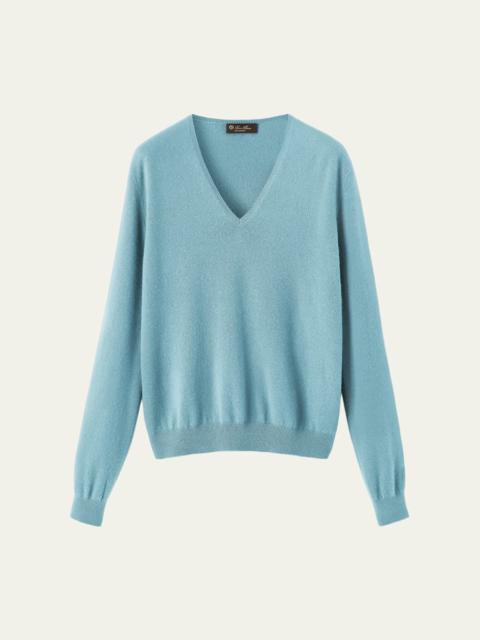 Loro Piana Sergio V-Neck Cashmere Sweater