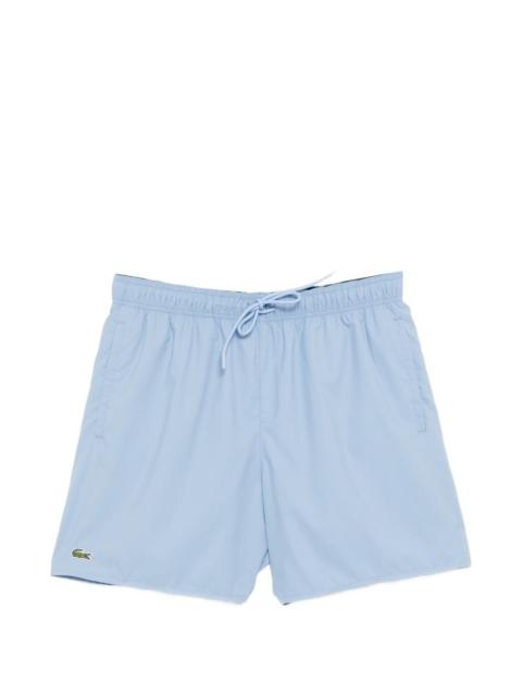 LACOSTE logo-patched drawstring swim shorts