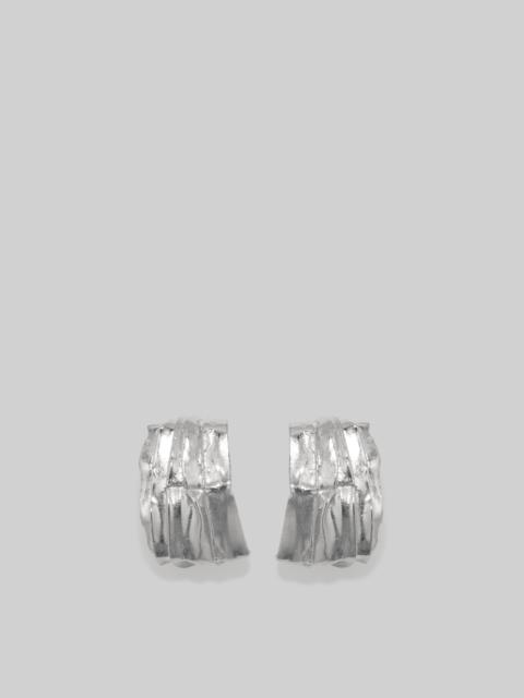 Completedworks Completedworks Pleated Earrings - Silver