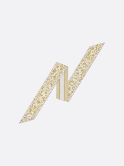 Dior Dioresque Butterfly Mitzah Scarf