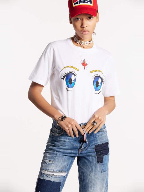DSQUARED2 D2 EASY CREWNECK T-SHIRT