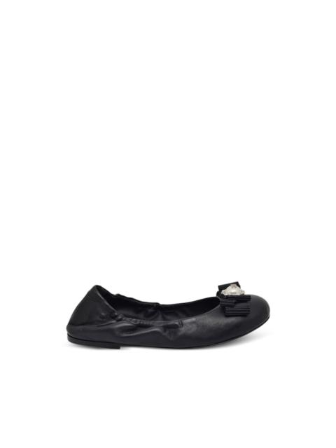CASADEI embellished ballet flats