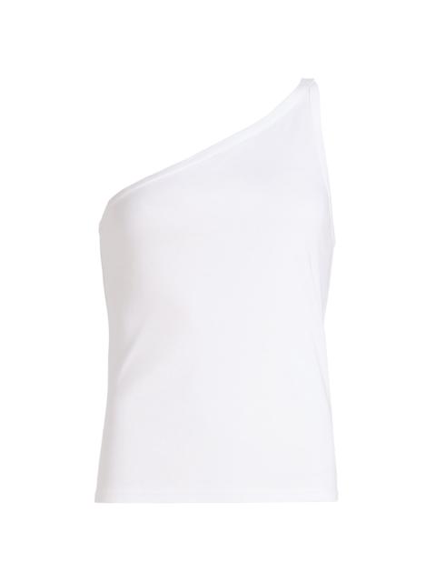 A.L.C. Women's Marlee One-Shoulder Cotton Tank - White