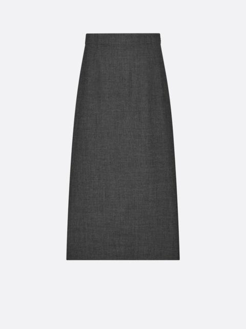 Dior Straight Mid-Length Skirt