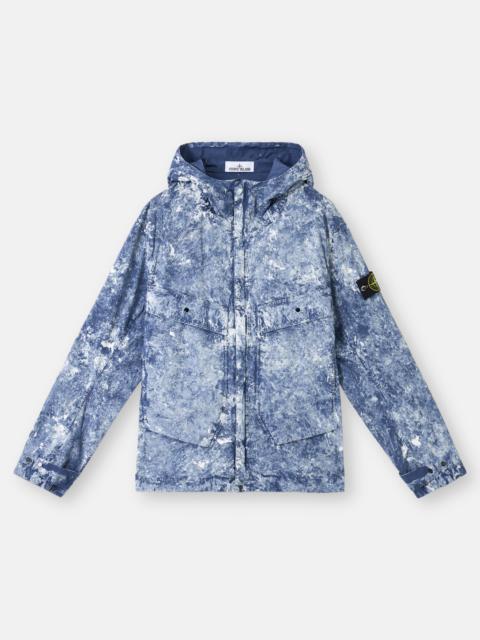 Stone Island 4100076 WHITE PIGMENT ON TELA 'PARACADUTE' STRETCH-TC