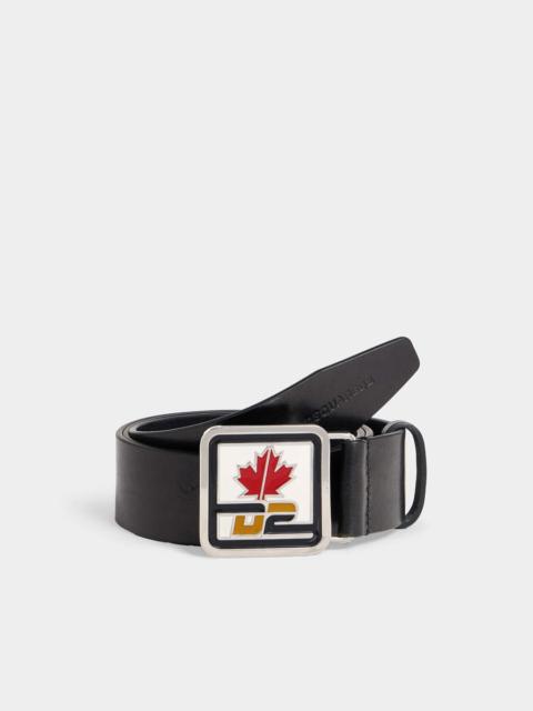DSQUARED2 D2 PATCH BELT