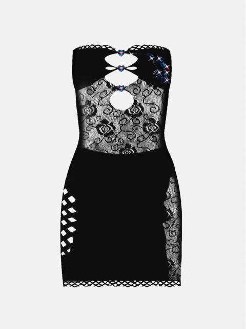POSTER GIRL COCO DRESS IN JET BLACK