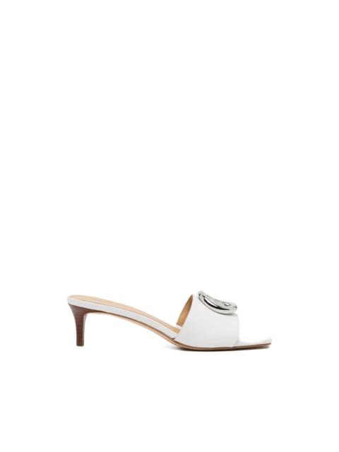 MICHAEL KORS 40mm logo kitten heel sandals