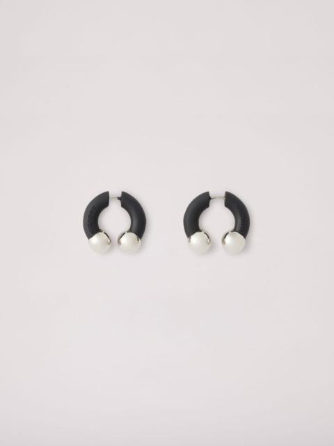 Ambush COLORED SMALL BARBELL EARRINGS