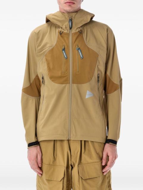 and Wander zip panelled jacket