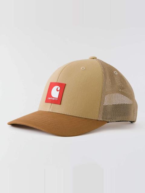 Carhartt Rugged Flex® Twill Mesh-Back Logo Patch Cap