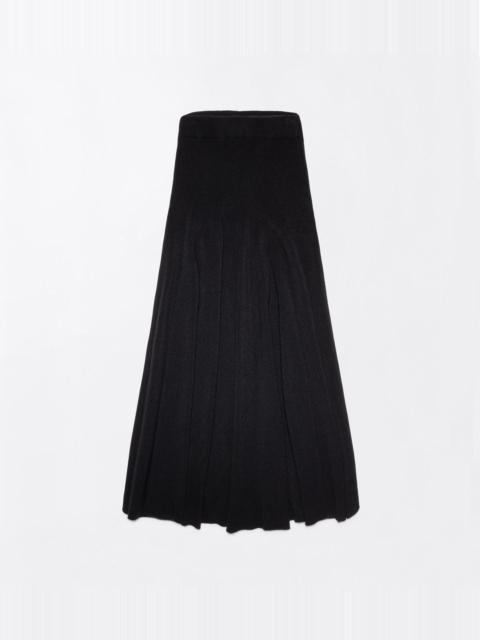 TOM FORD CASHMERE MID-LENGTH FLARE SKIRT WITH FITTED WAIST