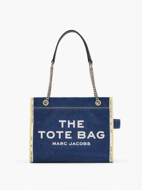 THE DENIM CHAIN MEDIUM TOTE BAG