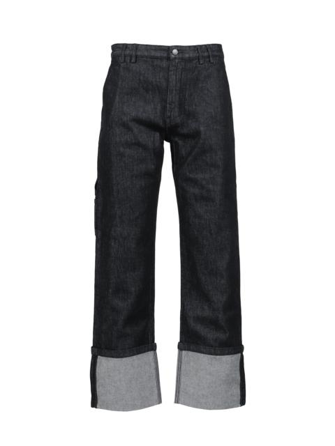 entire studios CUFF JEAN RAW / RAW BLACK
