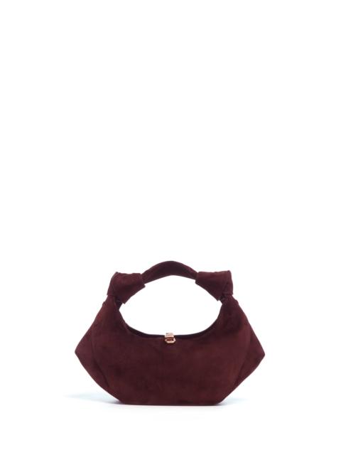 GABRIELA HEARST Mini Antonia Bag in Bordeaux Suede