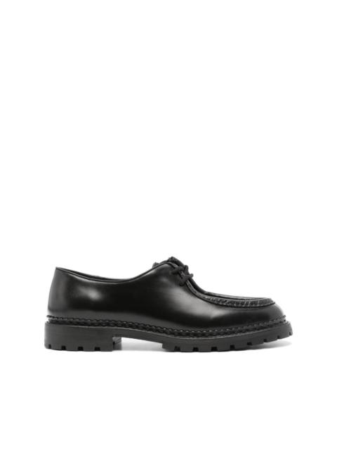 SAINT LAURENT Cruise leather oxford shoes