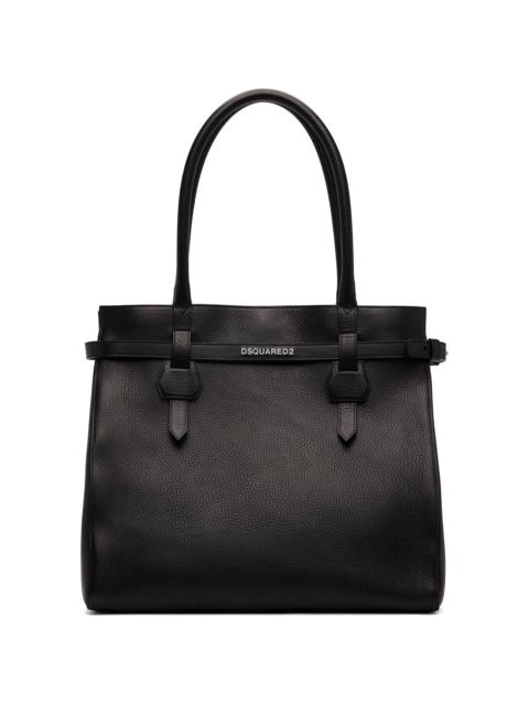 DSQUARED2 Black Twin Shopping Tote
