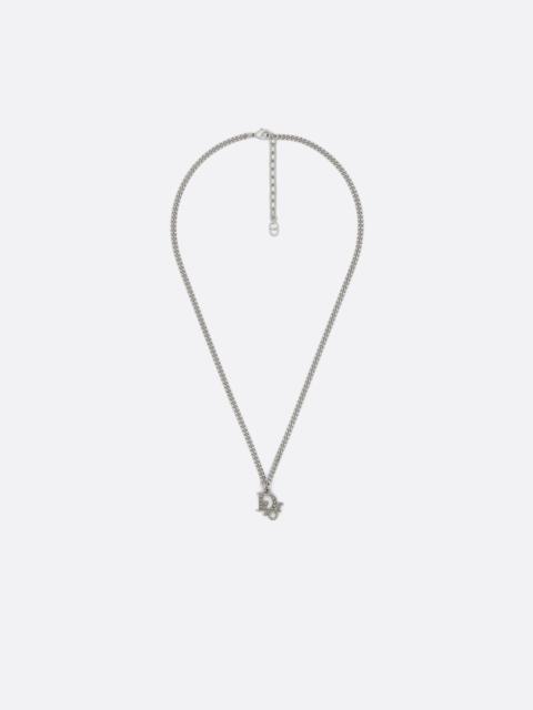 Dior Dior Oblique Pendant Necklace