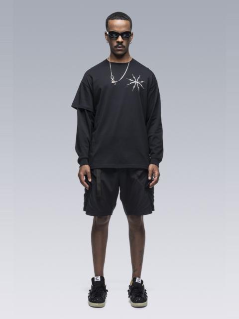 ACRONYM S29-PR-C Pima Cotton Long Sleeve T-shirt BLACK